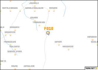 map of Faga