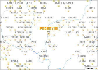 map of Fagbayibi