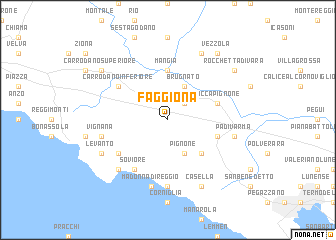 map of Faggiona
