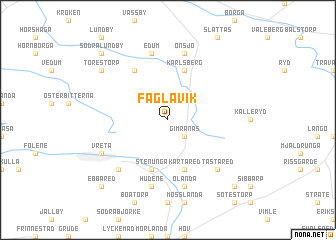 map of Fåglavik