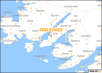 map of Fågleviken