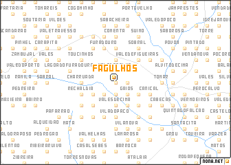 map of Fagulhos