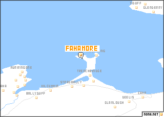 map of Fahamore