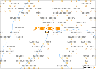 map of Fahiakochire