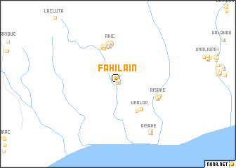 map of Fahilain