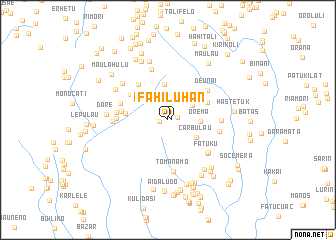 map of Fahiluhan