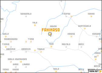 map of Fahimaso