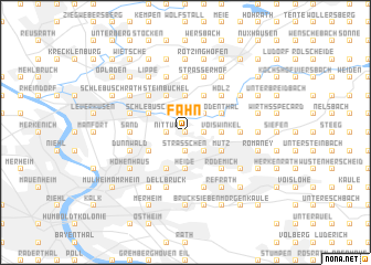 map of Fahn