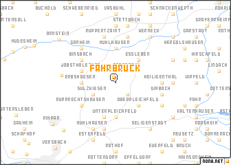 map of Fährbrück