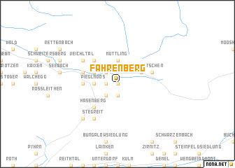 map of Fahrenberg