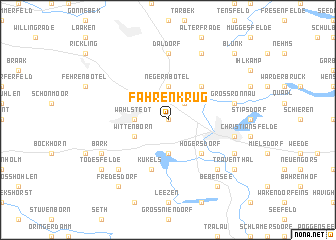 map of Fahrenkrug