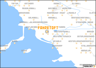 map of Fahretoft