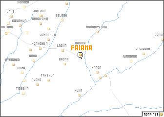 map of Faiama