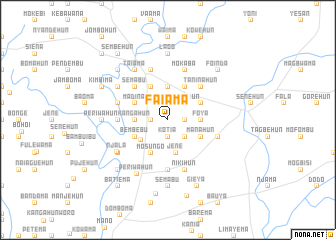 map of Faiama