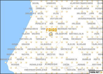 map of Faião