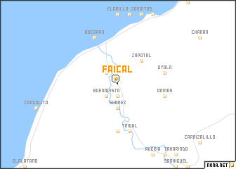 map of Faical