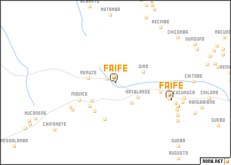 map of Faife