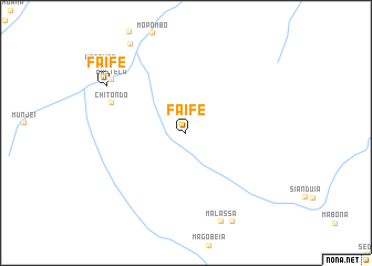 map of Faife