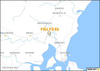 map of Failford