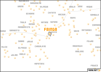 map of Fainda