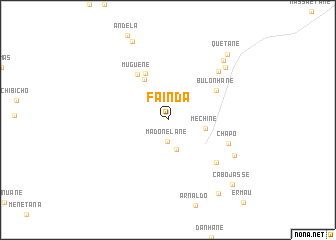 map of Fainda
