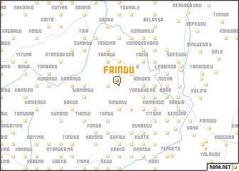 map of Faindu