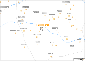 map of Fainera