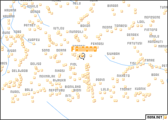 map of Fainono