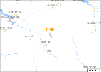 map of Fain