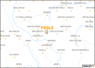 map of Faiolo
