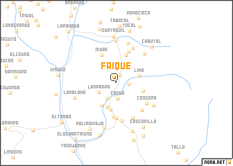 map of Faique