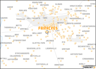 map of Fair Acres