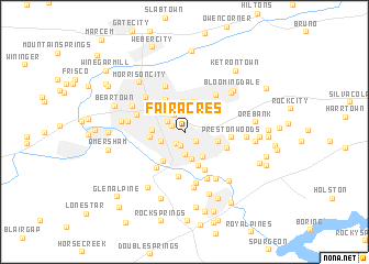 map of Fair Acres