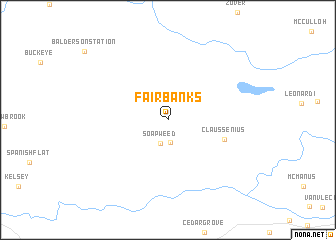 map of Fairbanks