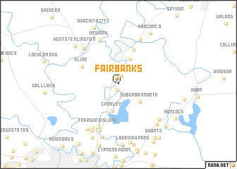 map of Fairbanks