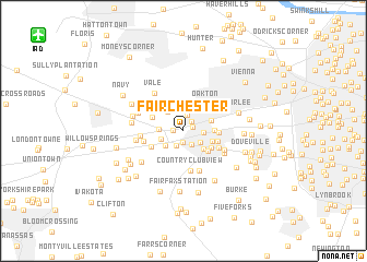 map of Fairchester