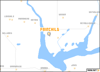 map of Fairchild