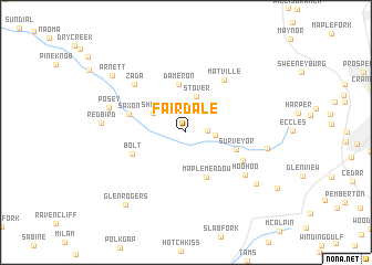 map of Fairdale