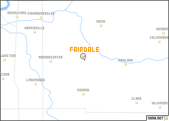 map of Fairdale