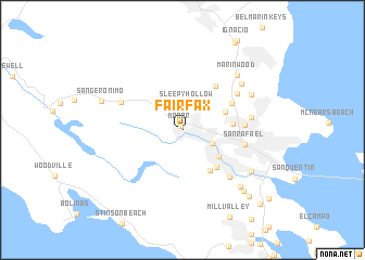 map of Fairfax