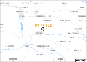 map of Fairfield