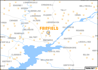 map of Fairfield