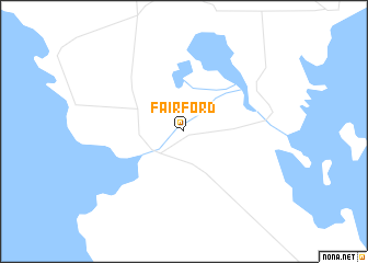 map of Fairford