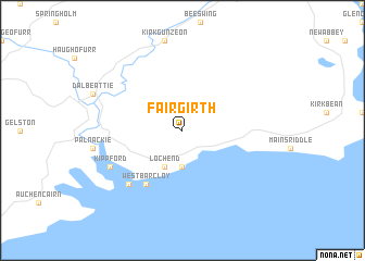 map of Fairgirth