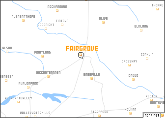 map of Fair Grove