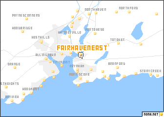 map of Fair Haven East