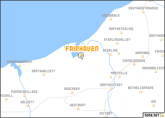 map of Fair Haven