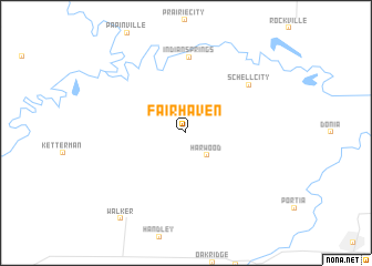 map of Fair Haven