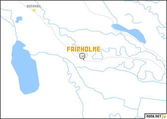 map of Fairholme