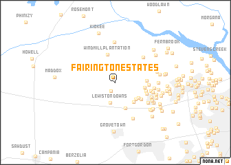 map of Fairington Estates